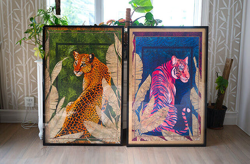 Hand-embellished Art