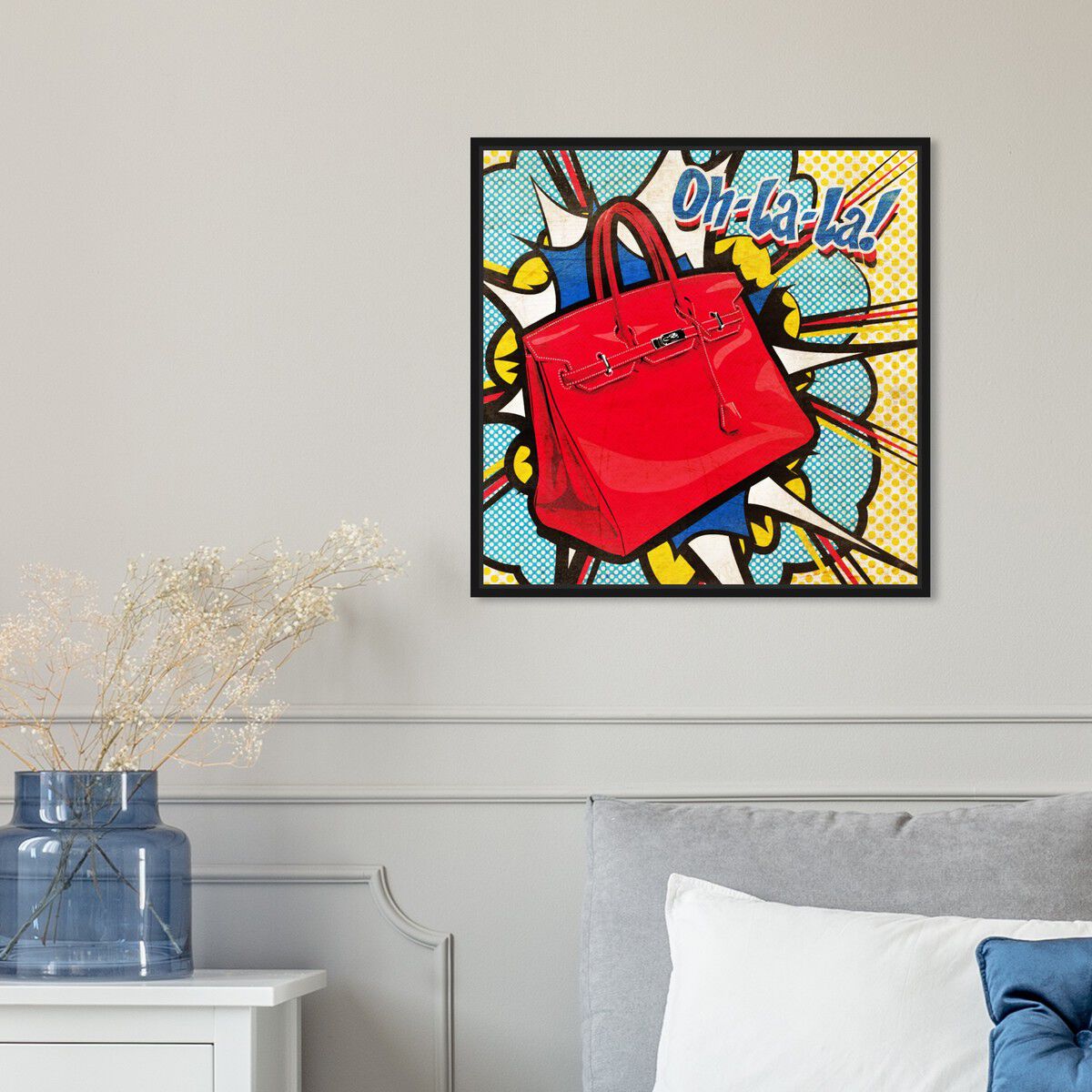 40x40/Framed Canvas/BFL