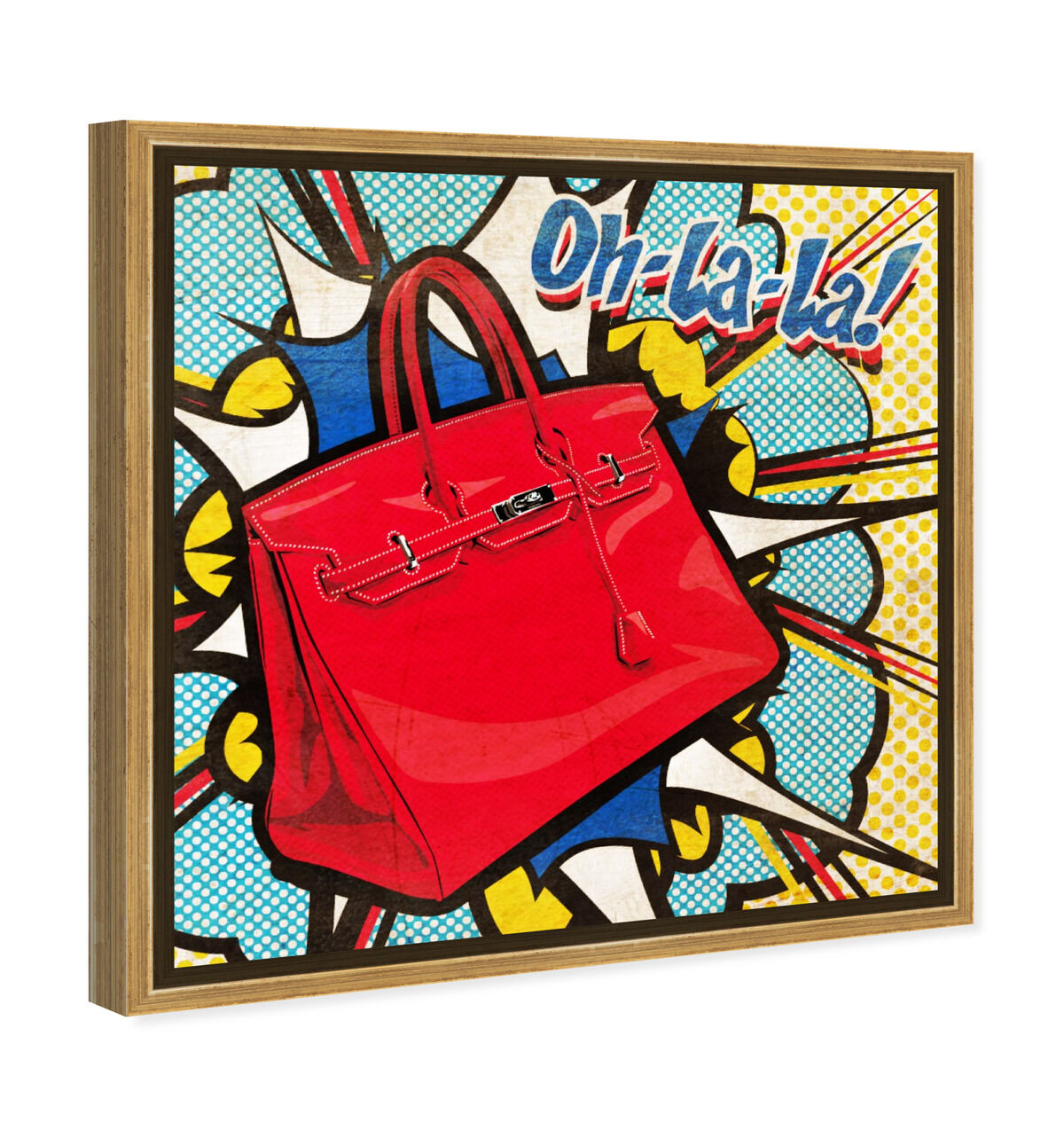 40x40/Framed Canvas/PSGLD