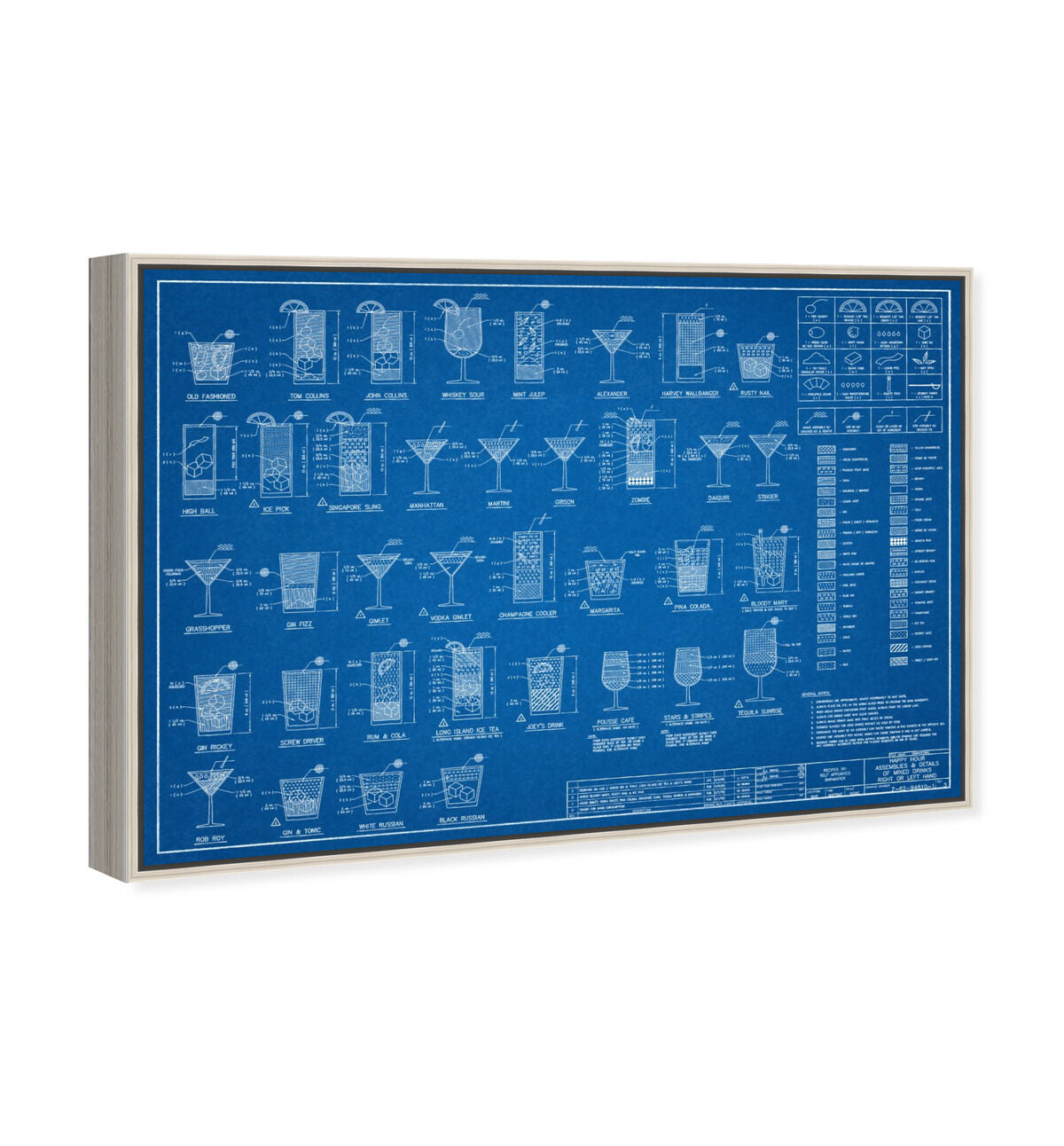 54x36/Framed Canvas/CFL