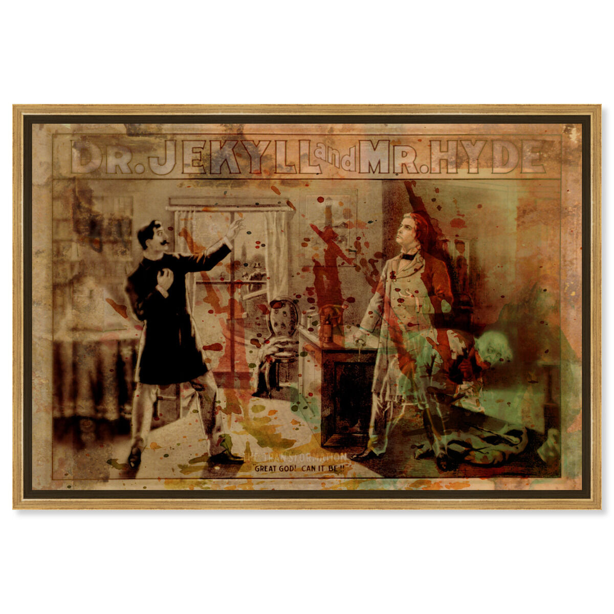 54x36/Framed Canvas/PSGLD