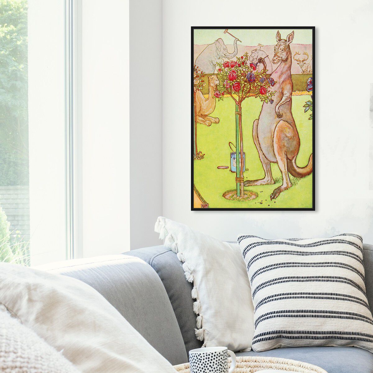 36x54/Framed Canvas/BFL