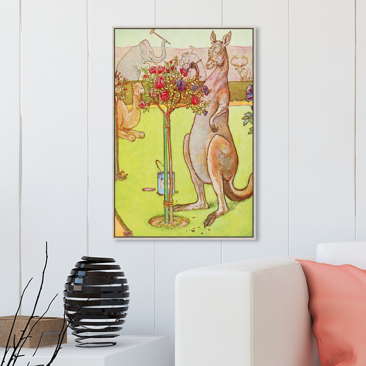 36x54/Framed Canvas/CFL