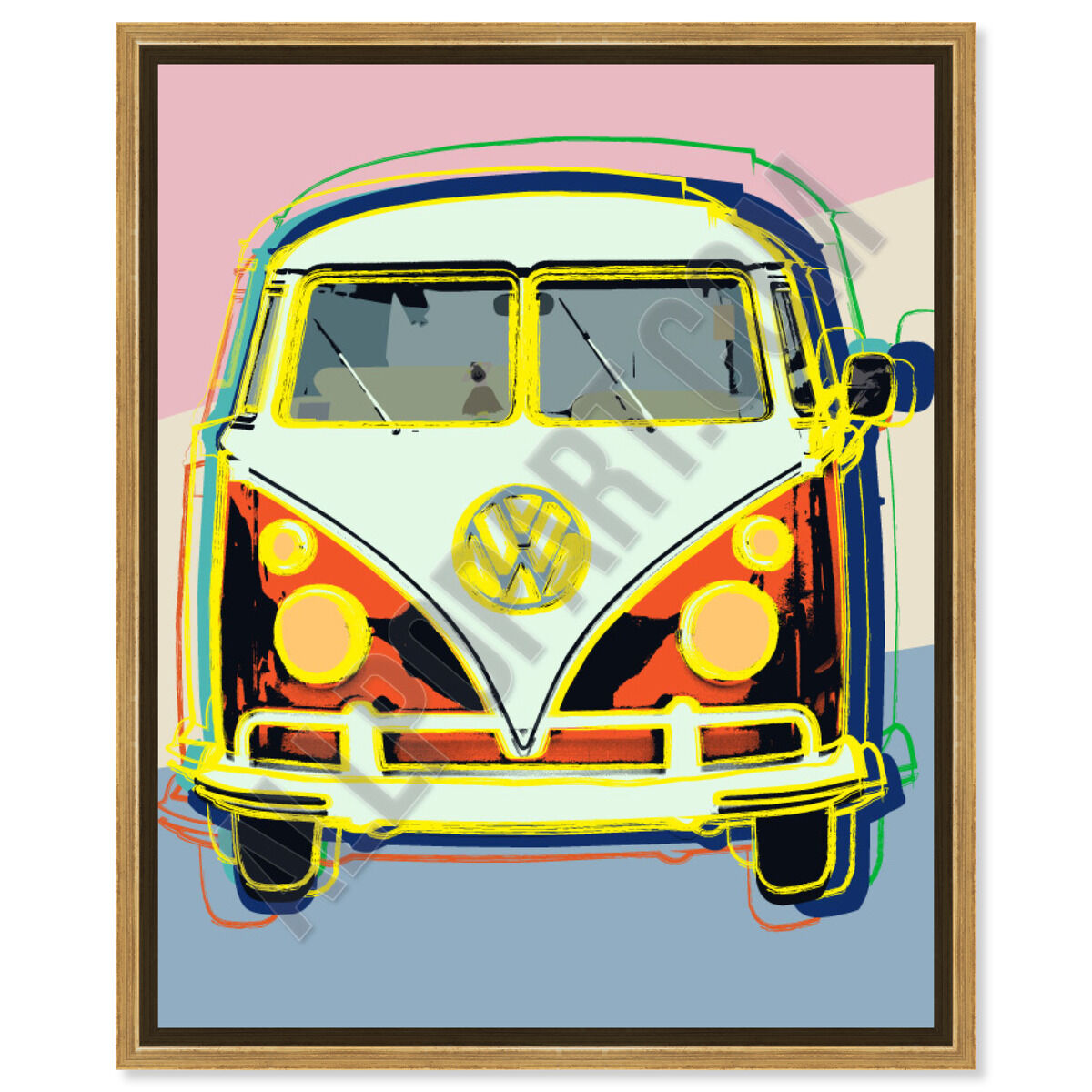 36x45/Framed Canvas/PSGLD