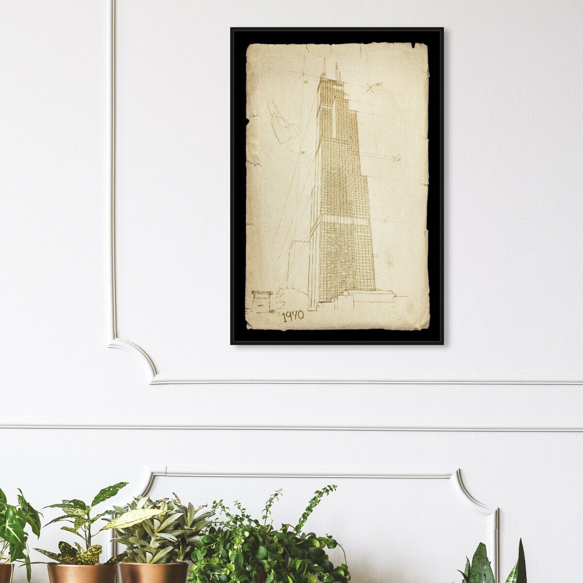 36x54/Framed Canvas/BFL