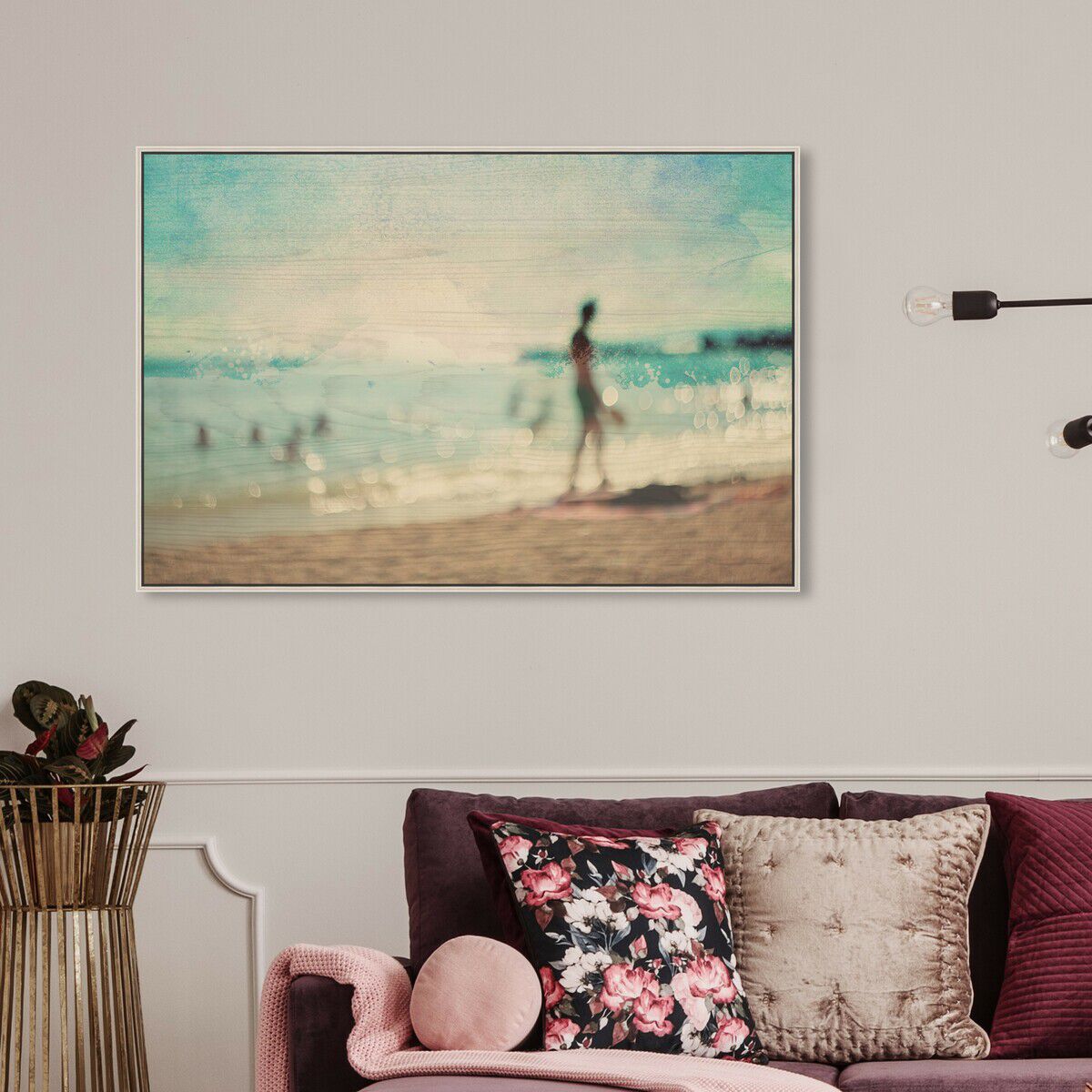 54x36/Framed Canvas/CFL