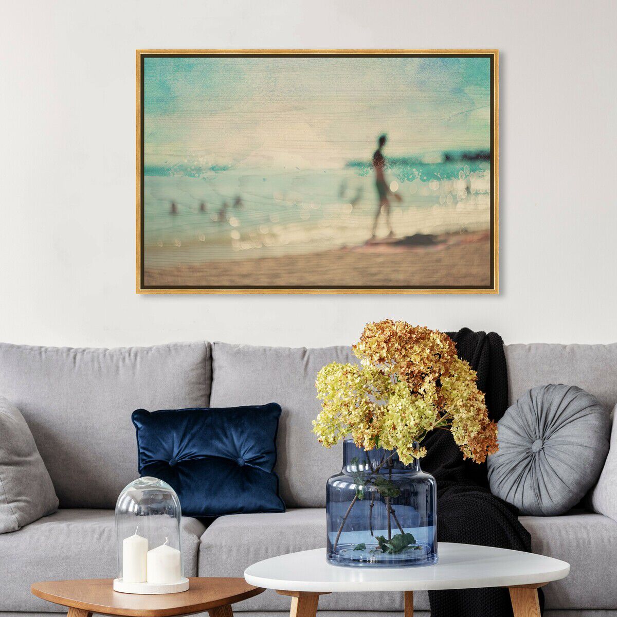 54x36/Framed Canvas/PSGLD