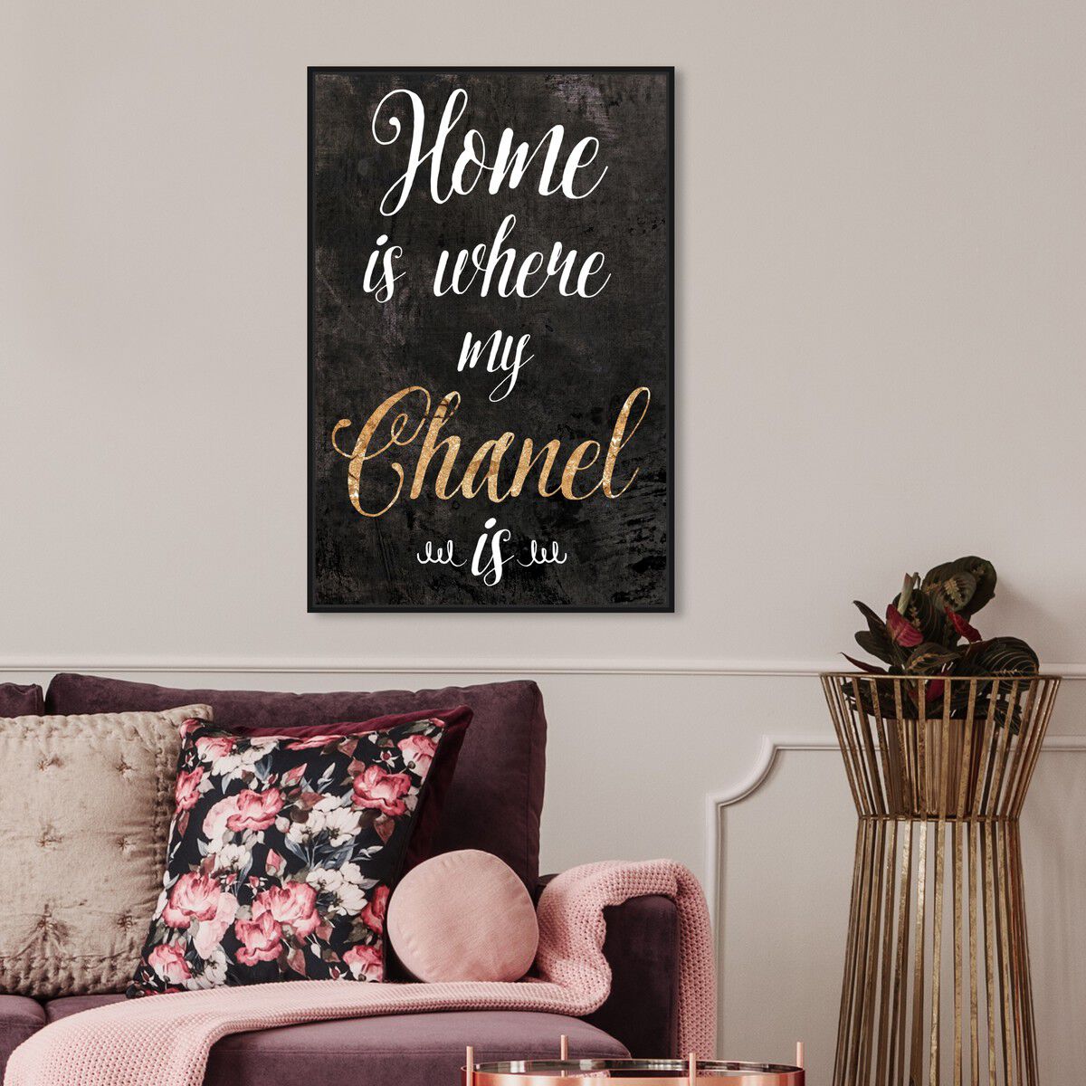 36x54/Framed Canvas/BFL