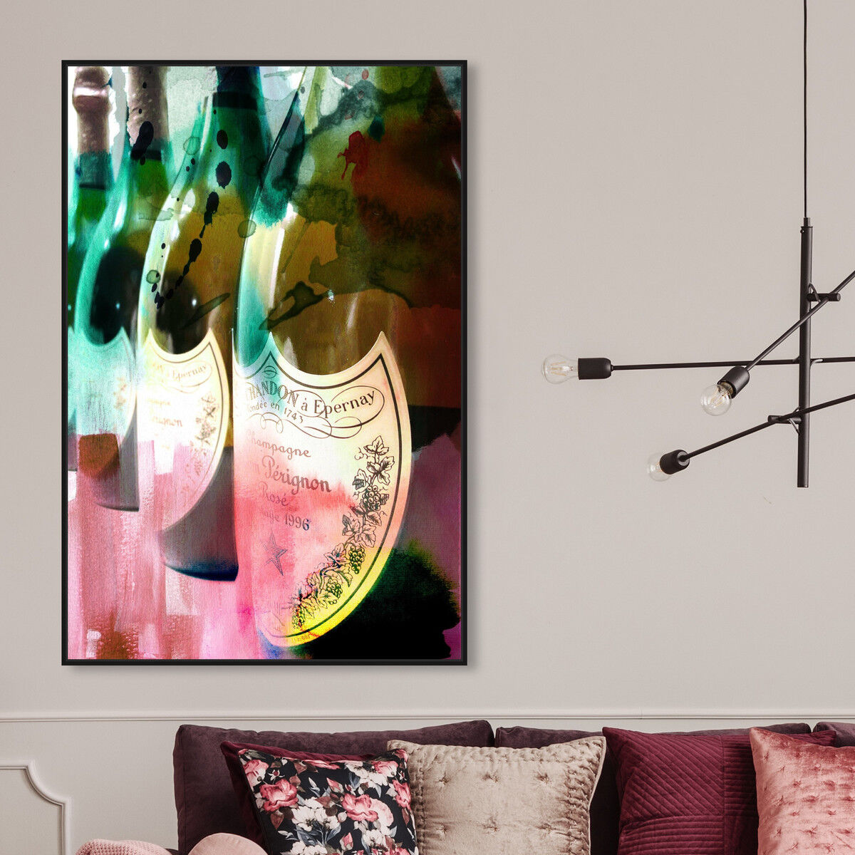 36x54/Framed Canvas/BFL