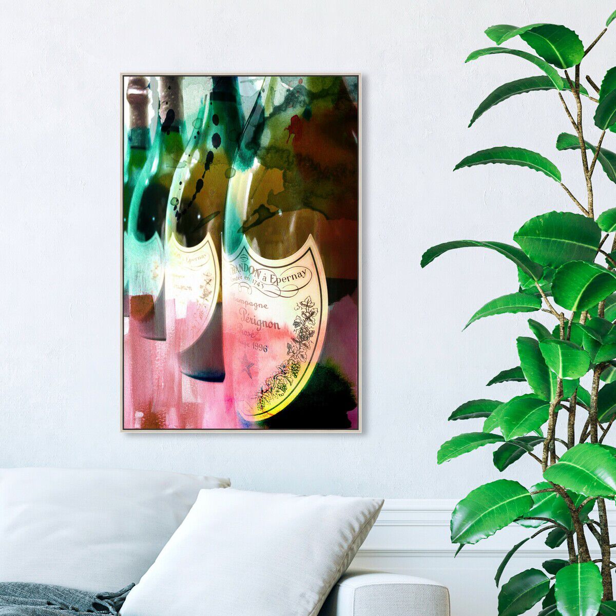 36x54/Framed Canvas/CFL