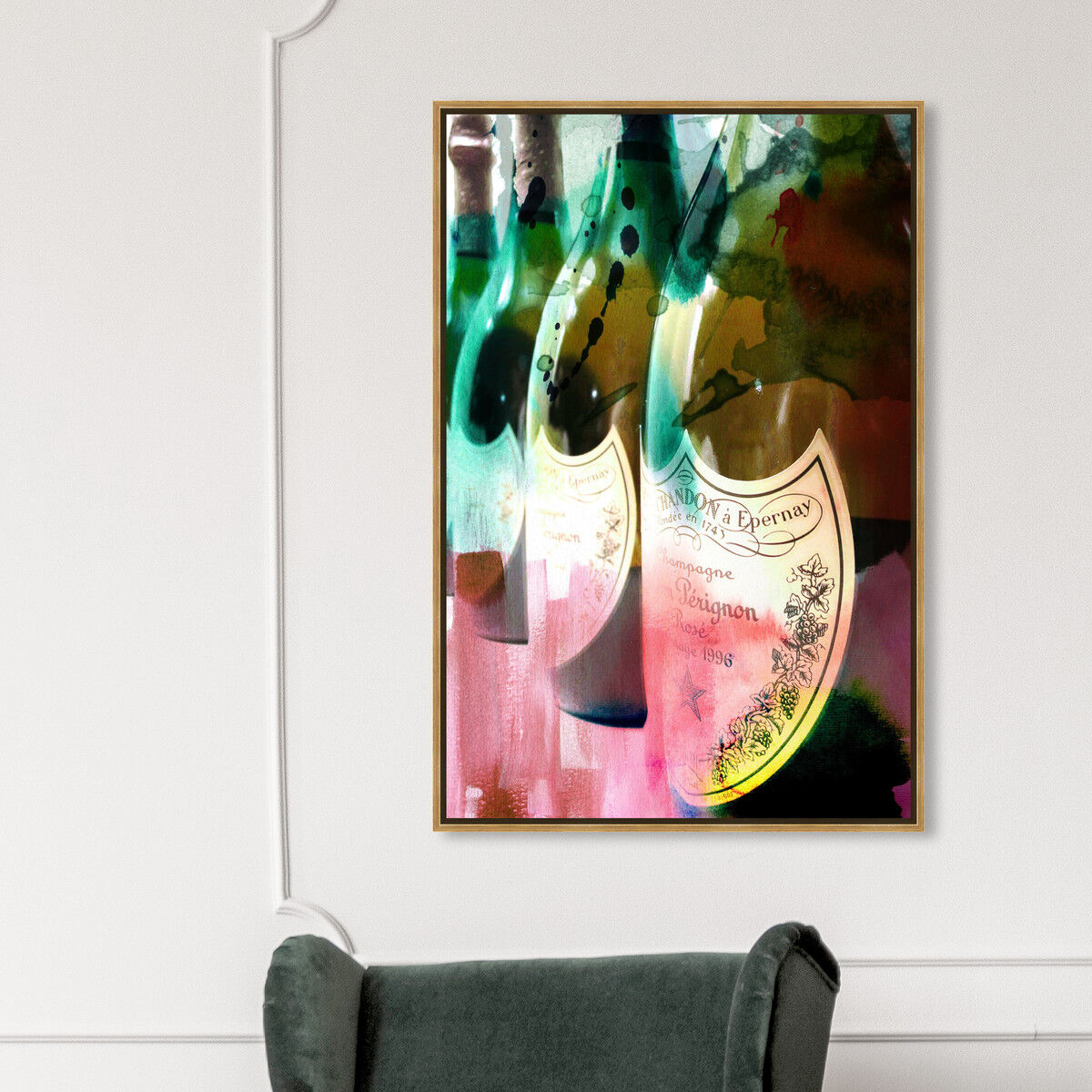 36x54/Framed Canvas/PSGLD