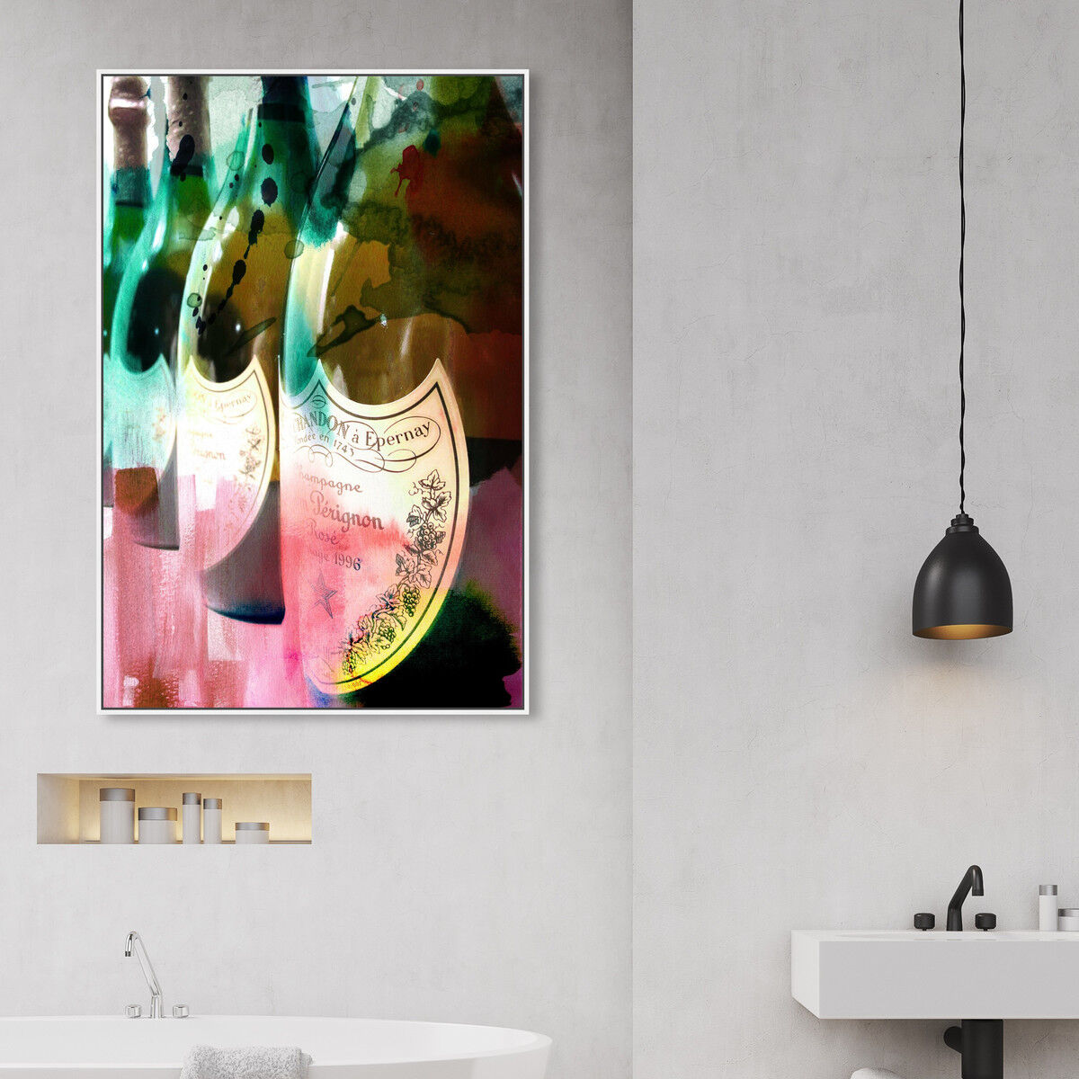 36x54/Framed Canvas/WFL
