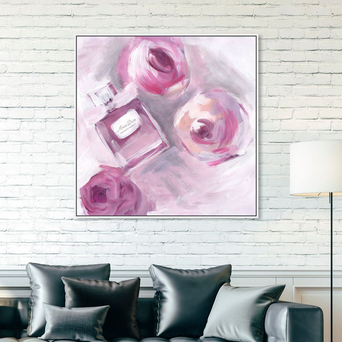 40x40/Framed Canvas/WFL