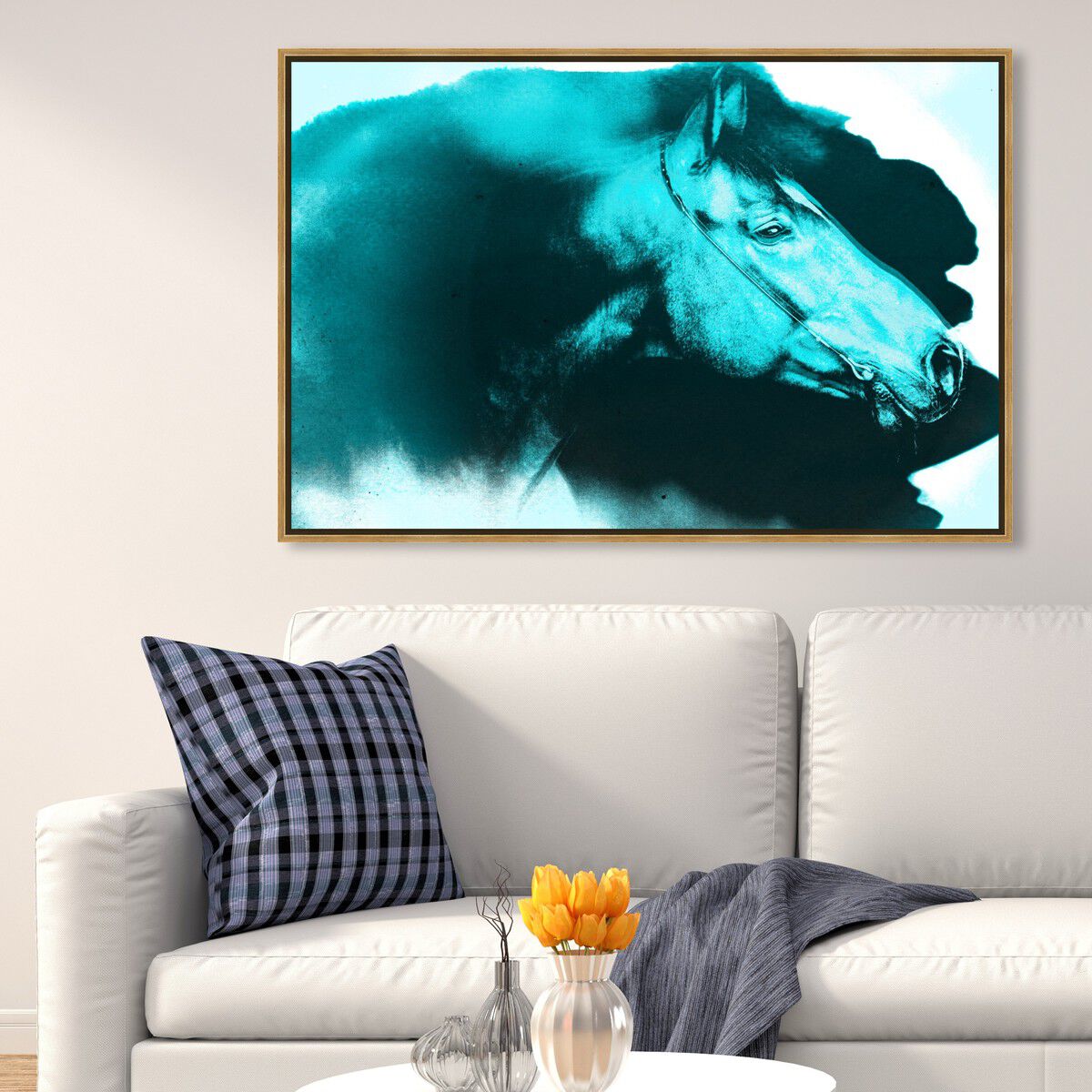 54x36/Framed Canvas/PSGLD