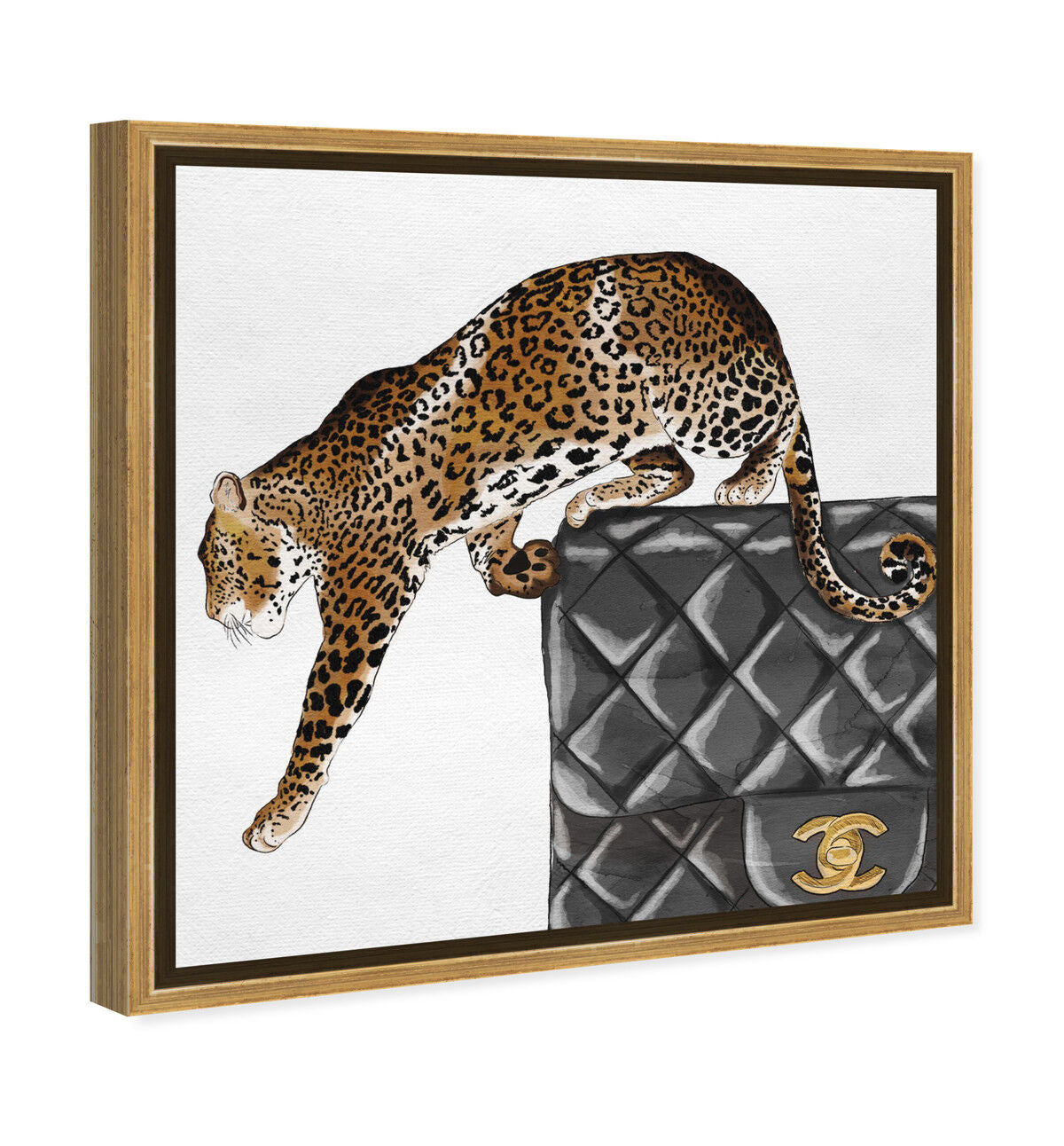 40x40/Framed Canvas/PSGLD