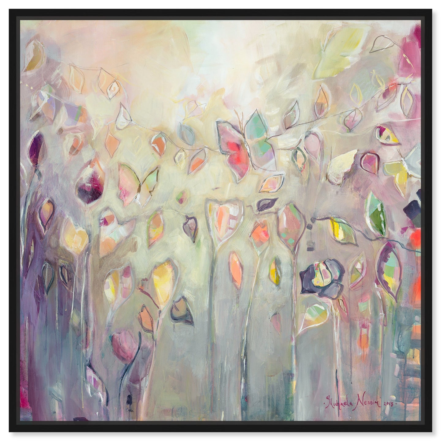 Butterfly Dance by Michaela Nessim Canvas Art