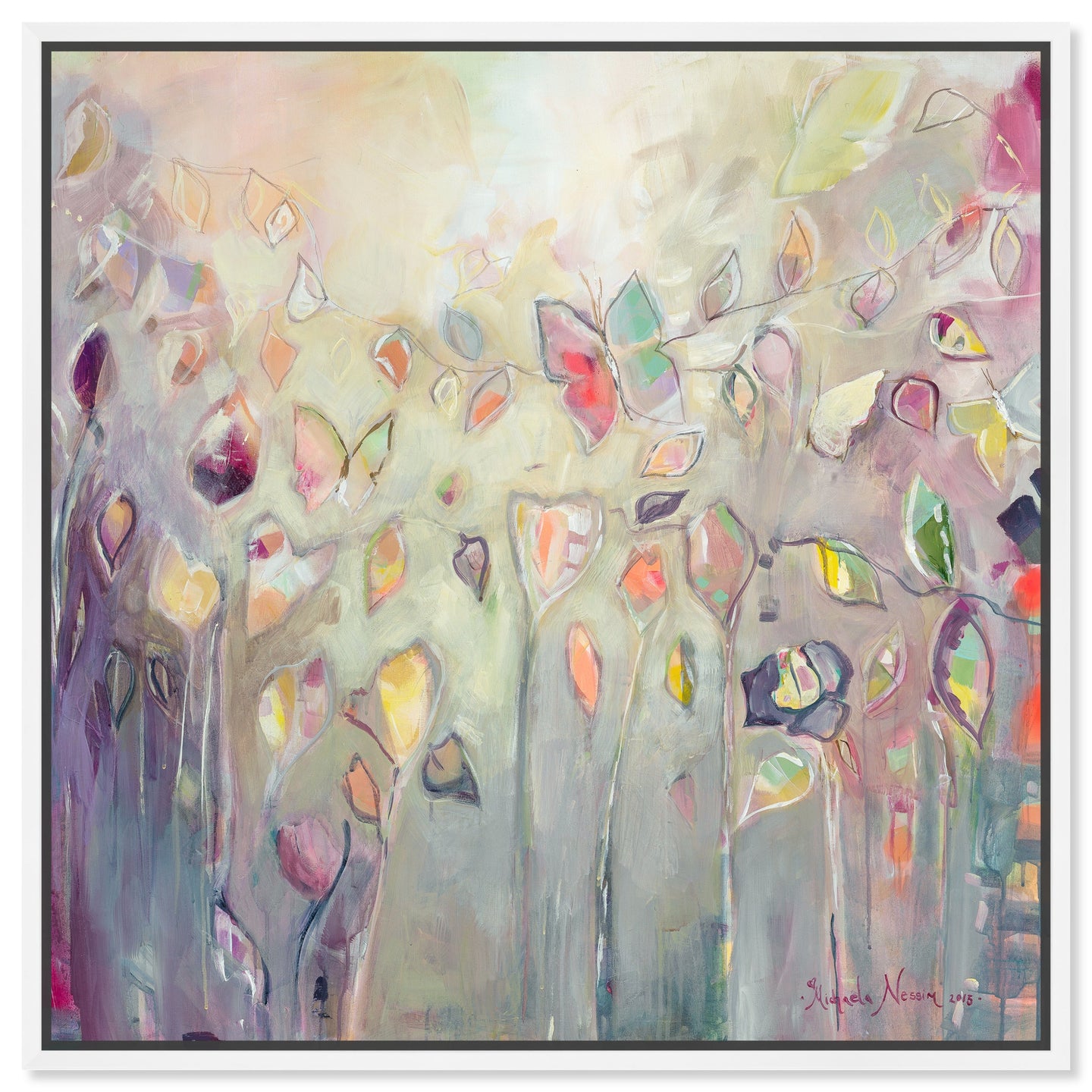 Butterfly Dance by Michaela Nessim Canvas Art