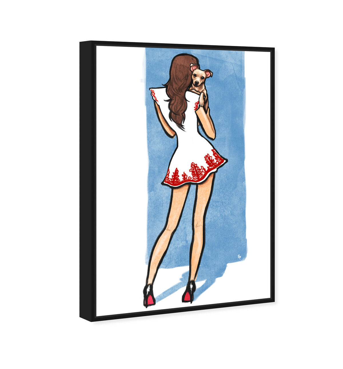 36x54/Framed Canvas/BFL