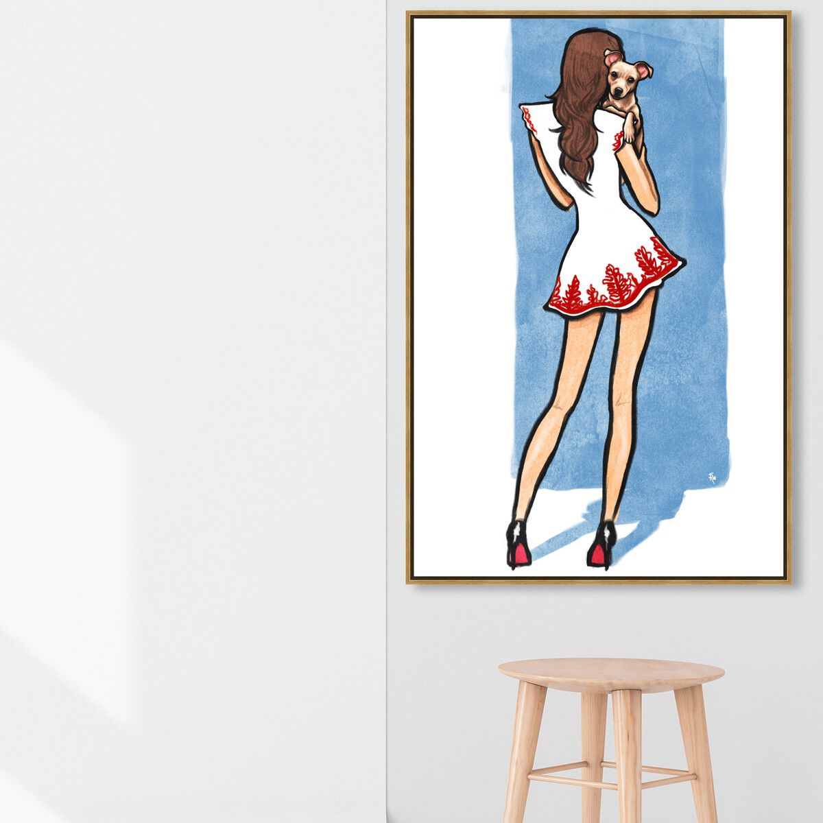 36x54/Framed Canvas/PSGLD