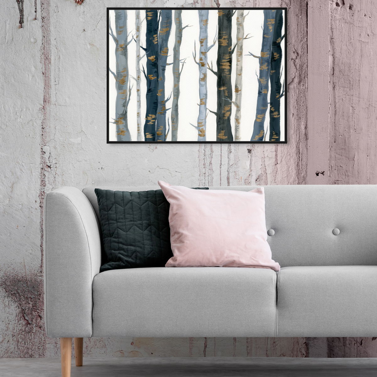 54x36/Framed Canvas/BFL