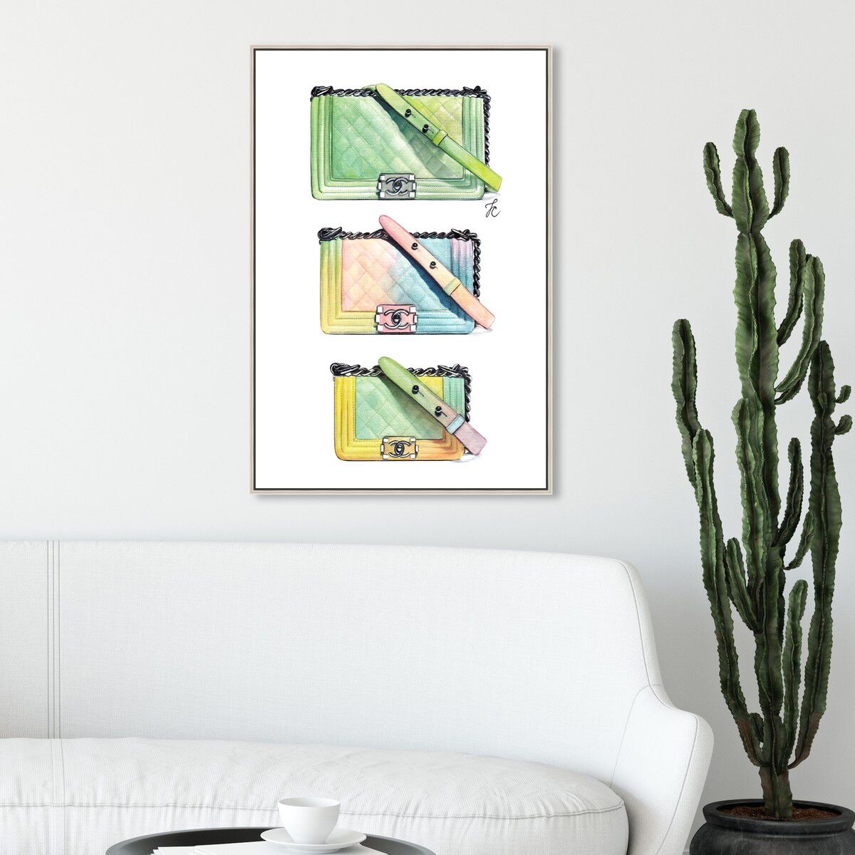 36x54/Framed Canvas/CFL