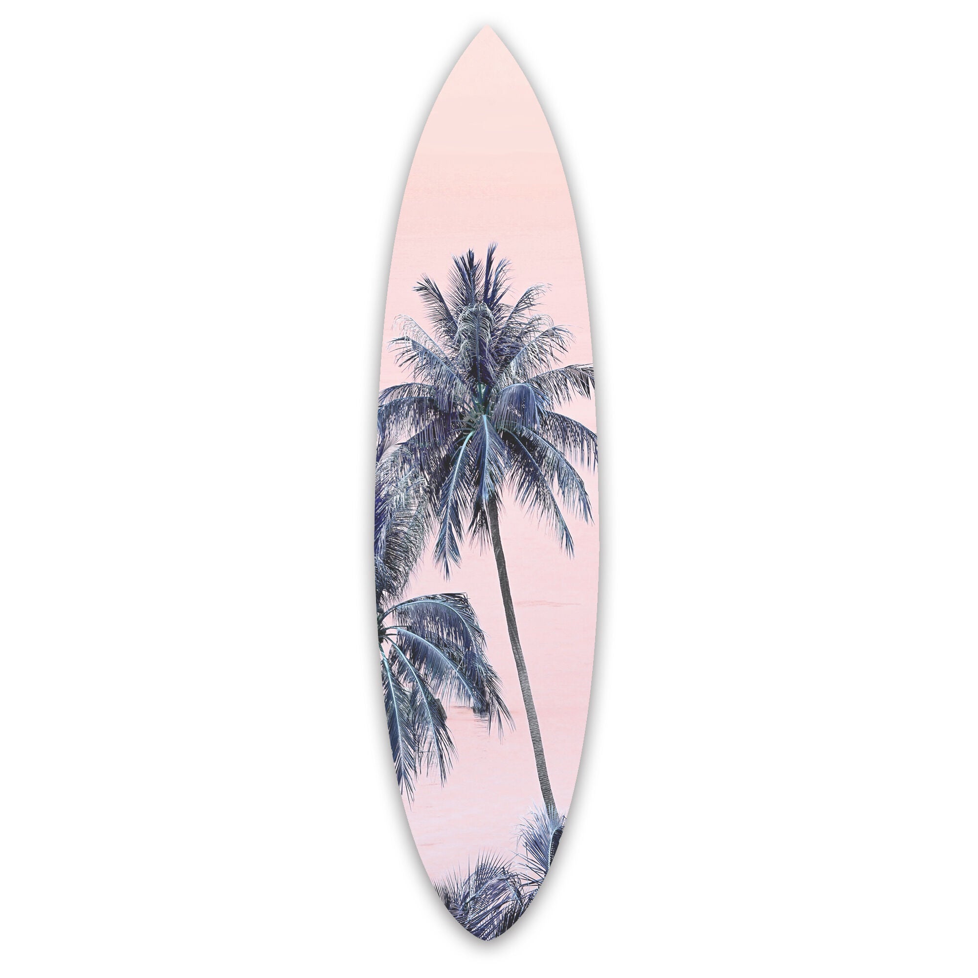 Palm Surfboard pink