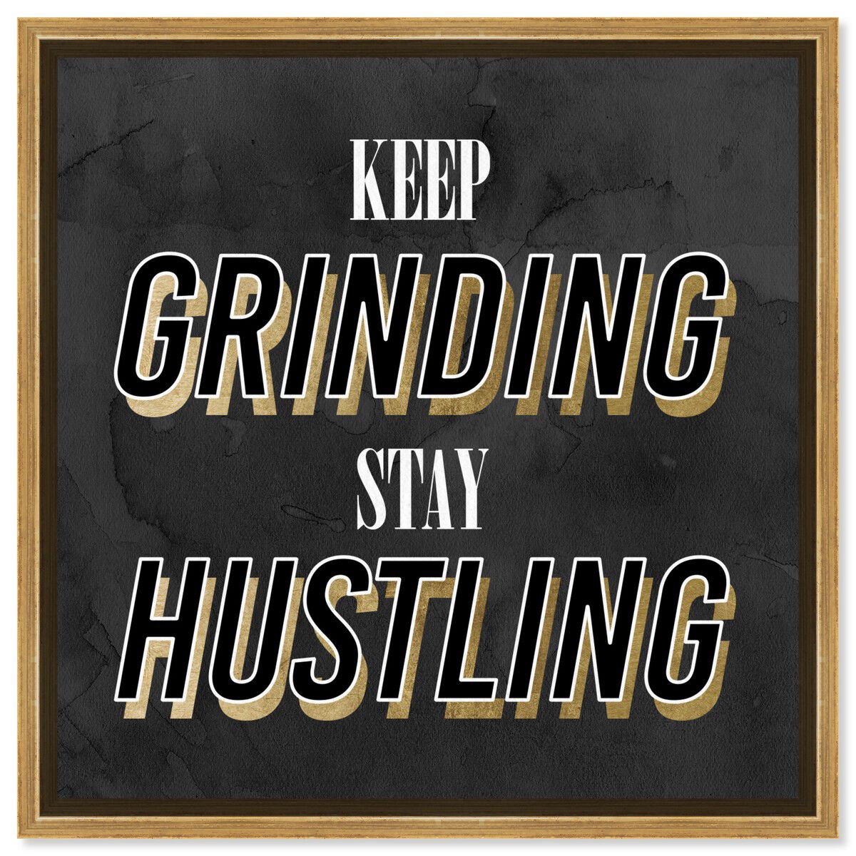 40x40/Framed Canvas/PSGLD