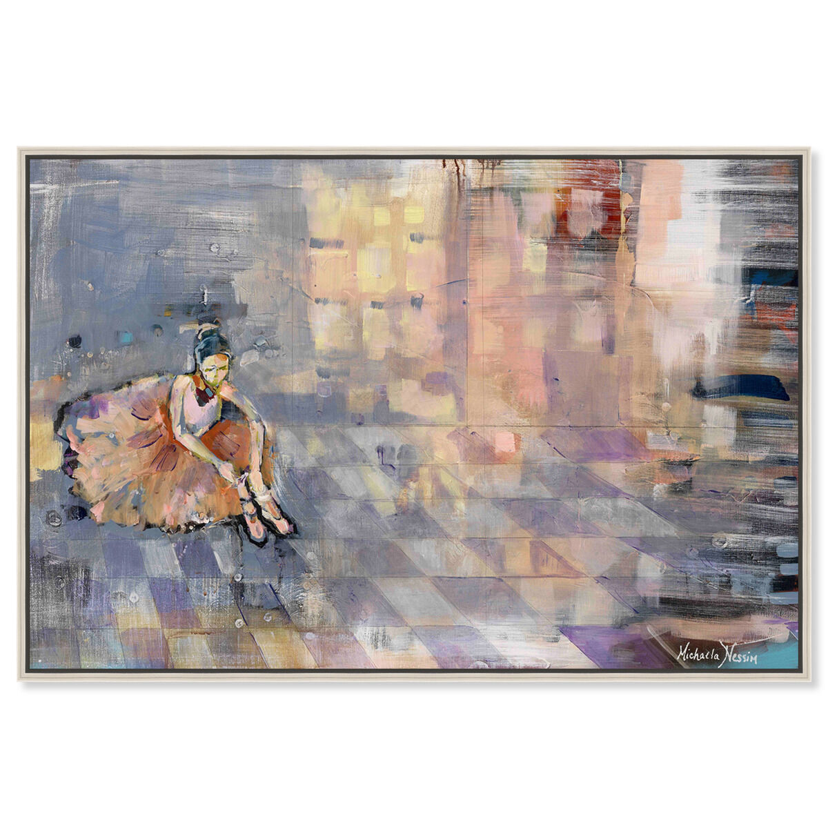 54x36/Framed Canvas/CFL