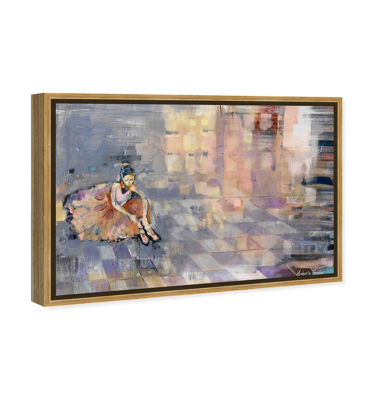 54x36/Framed Canvas/PSGLD