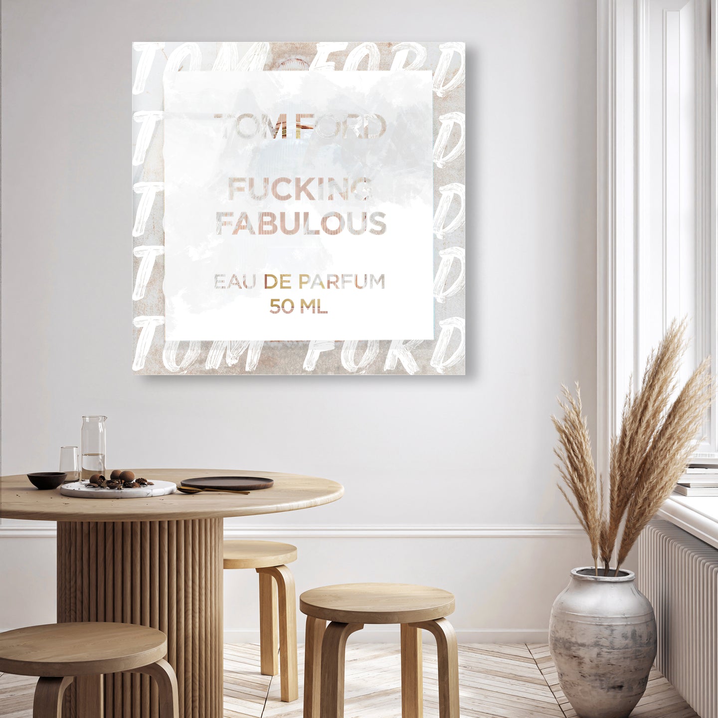 40x40/Acrylic/Unframed