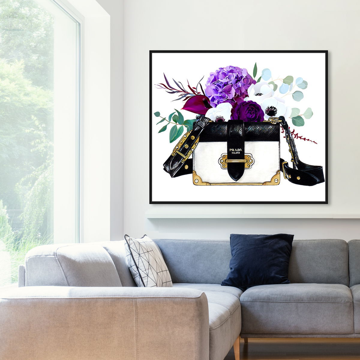 45x36/Framed Canvas/BFL