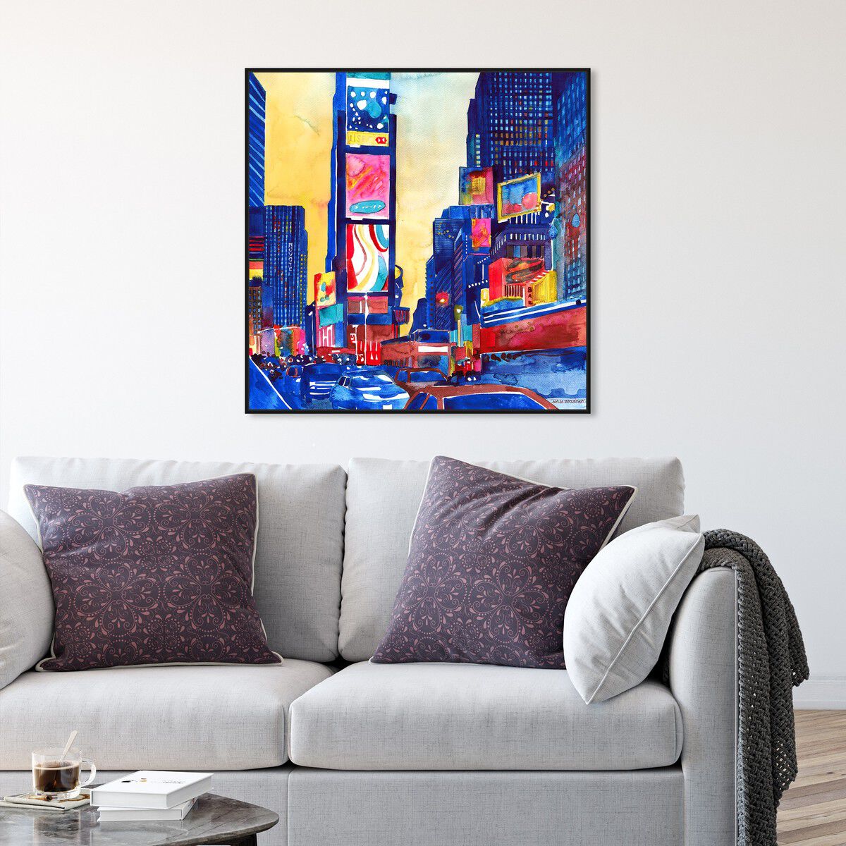 40x40/Framed Canvas/BFL