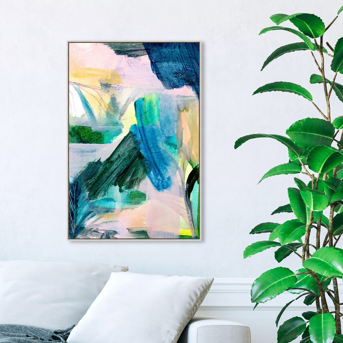 36x54/Framed Canvas/CFL