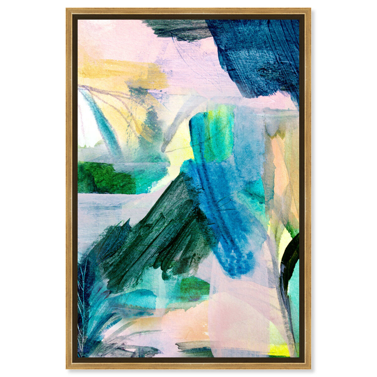 36x54/Framed Canvas/PSGLD