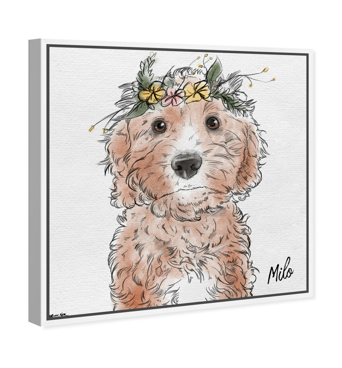 40x40/Framed Canvas/WFL