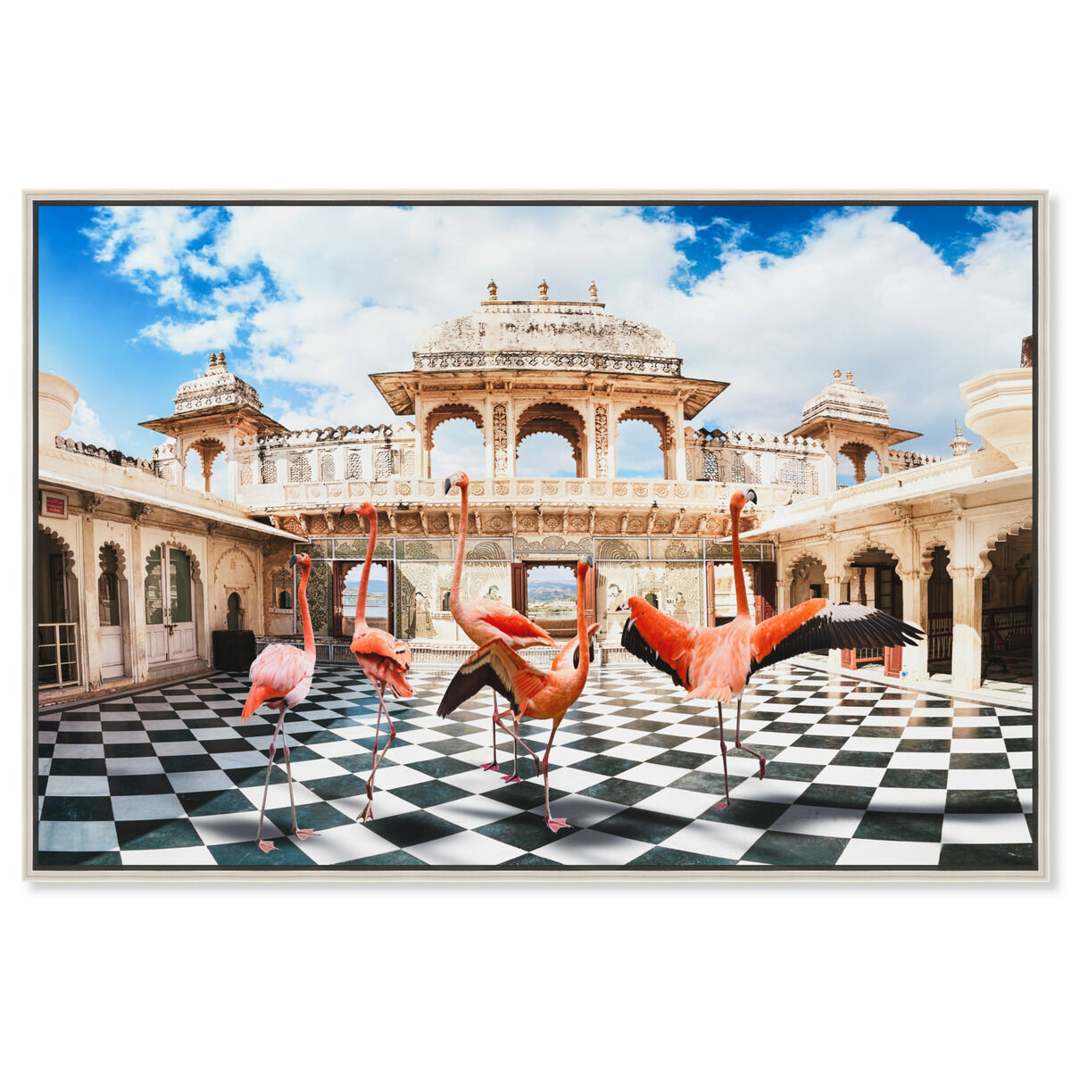 54x36/Framed Canvas/CFL