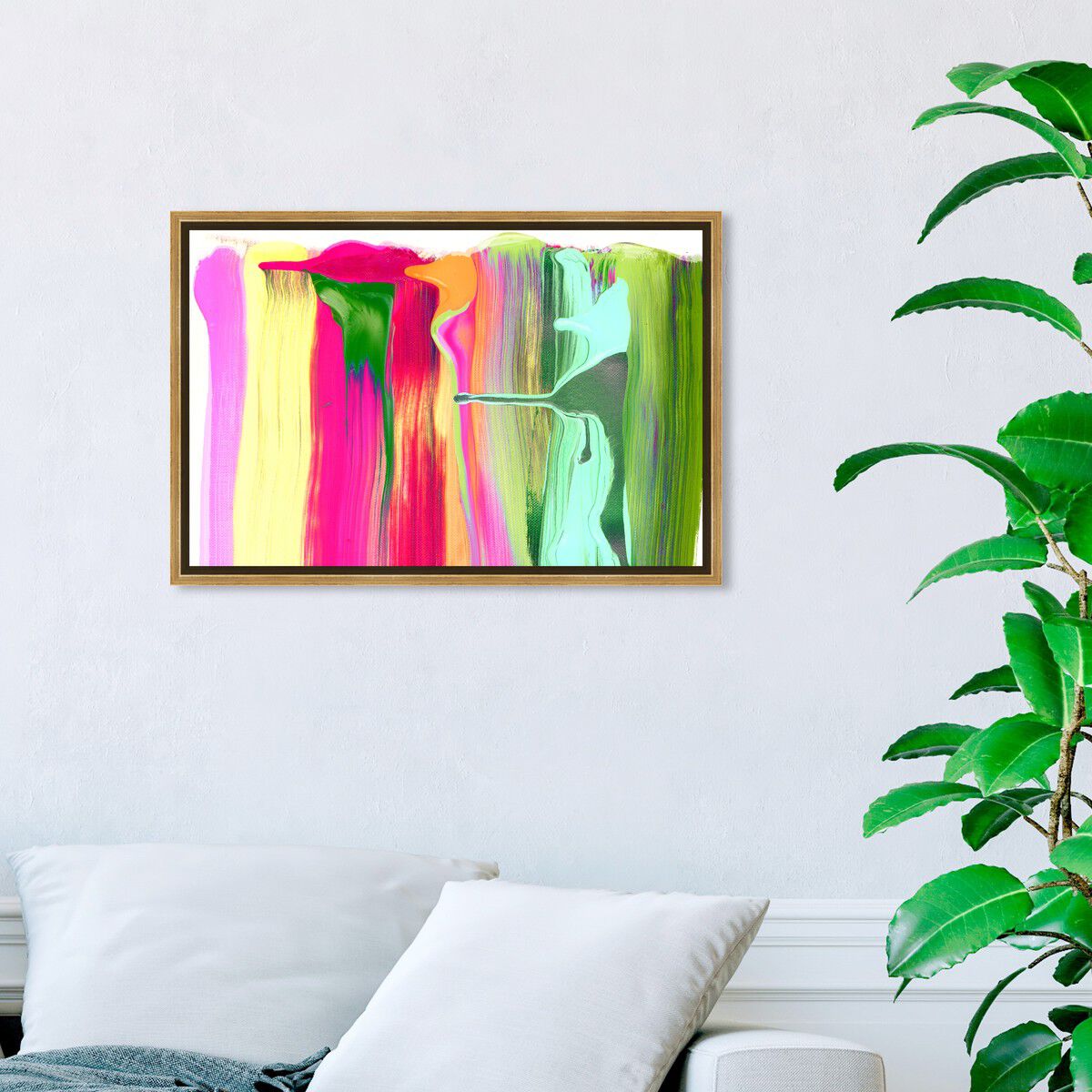 54x36/Framed Canvas/PSGLD
