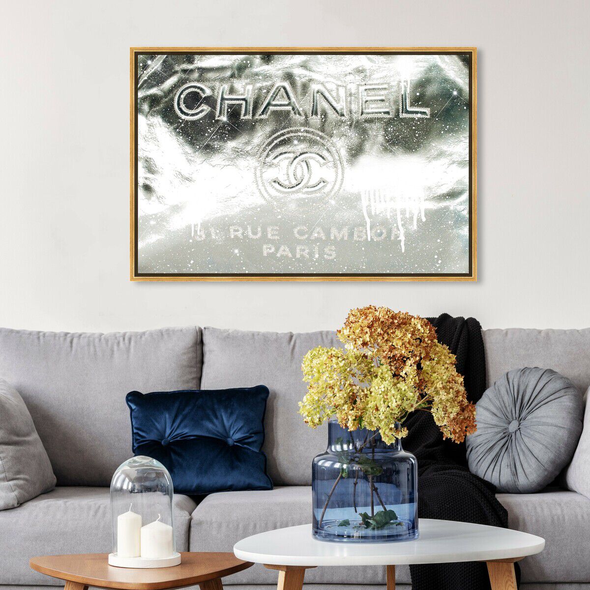 54x36/Framed Canvas/PSGLD