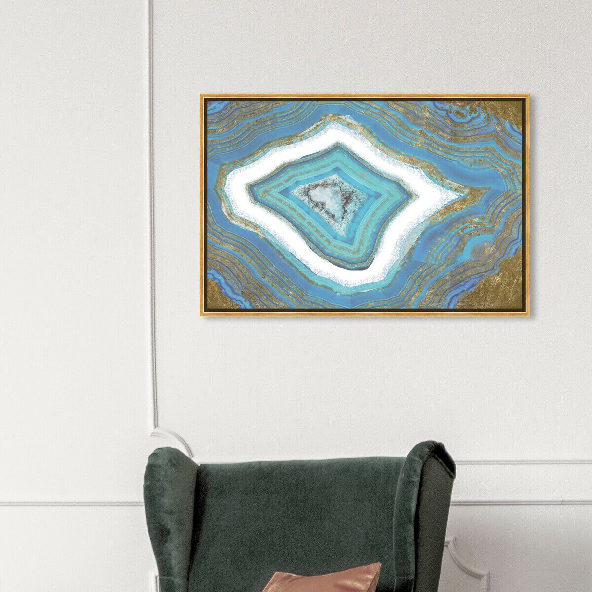 54x36/Framed Canvas/PSGLD