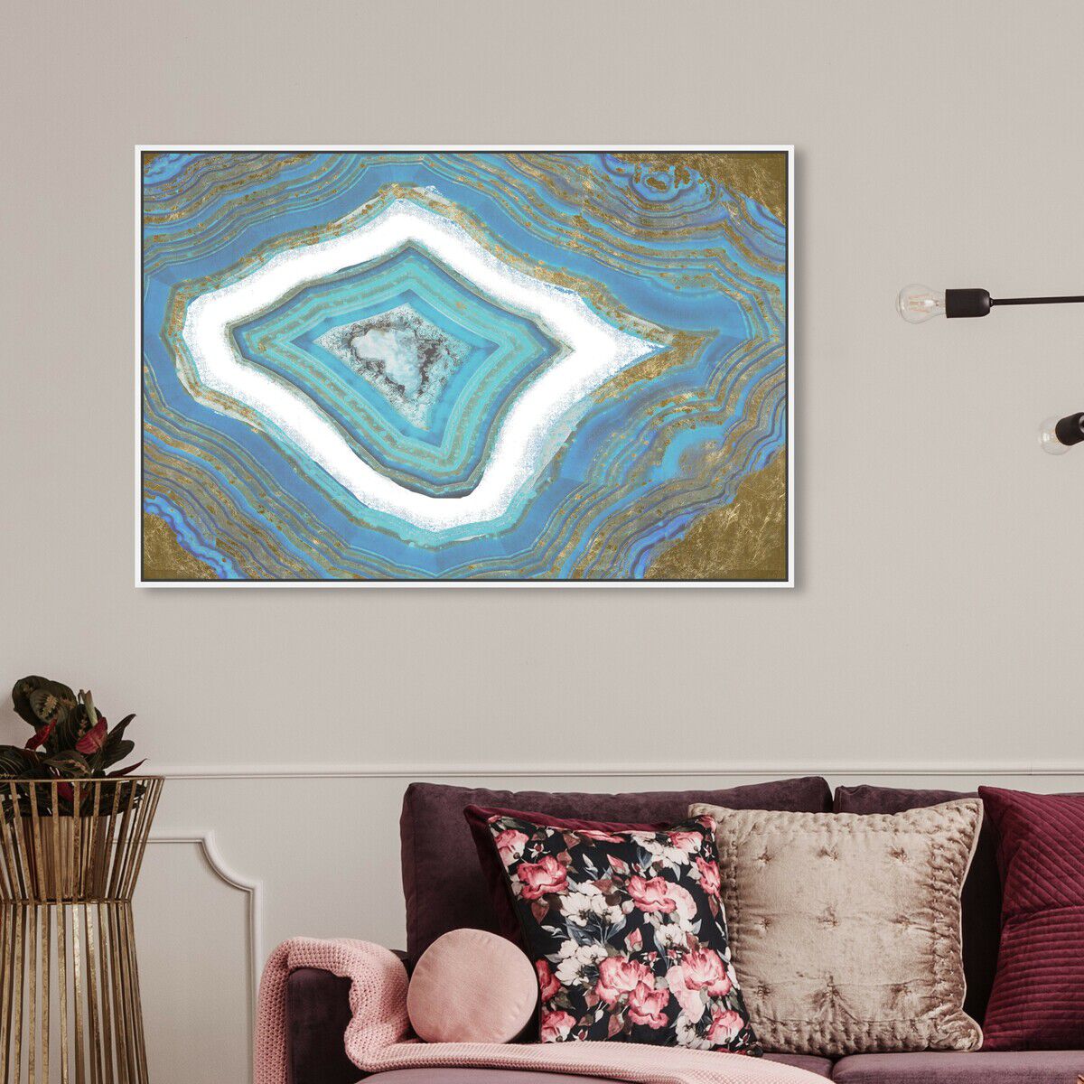 54x36/Framed Canvas/WFL