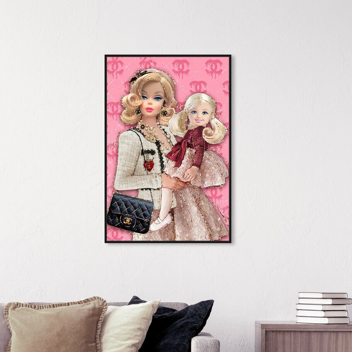 36x54/Framed Canvas/BFL