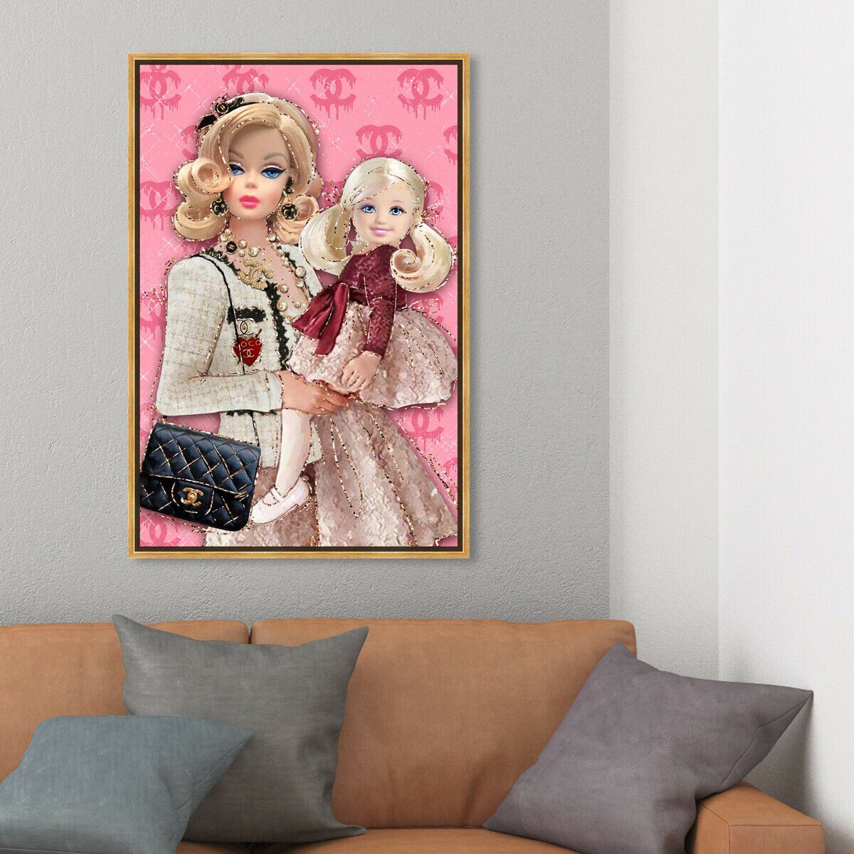 36x54/Framed Canvas/PSGLD