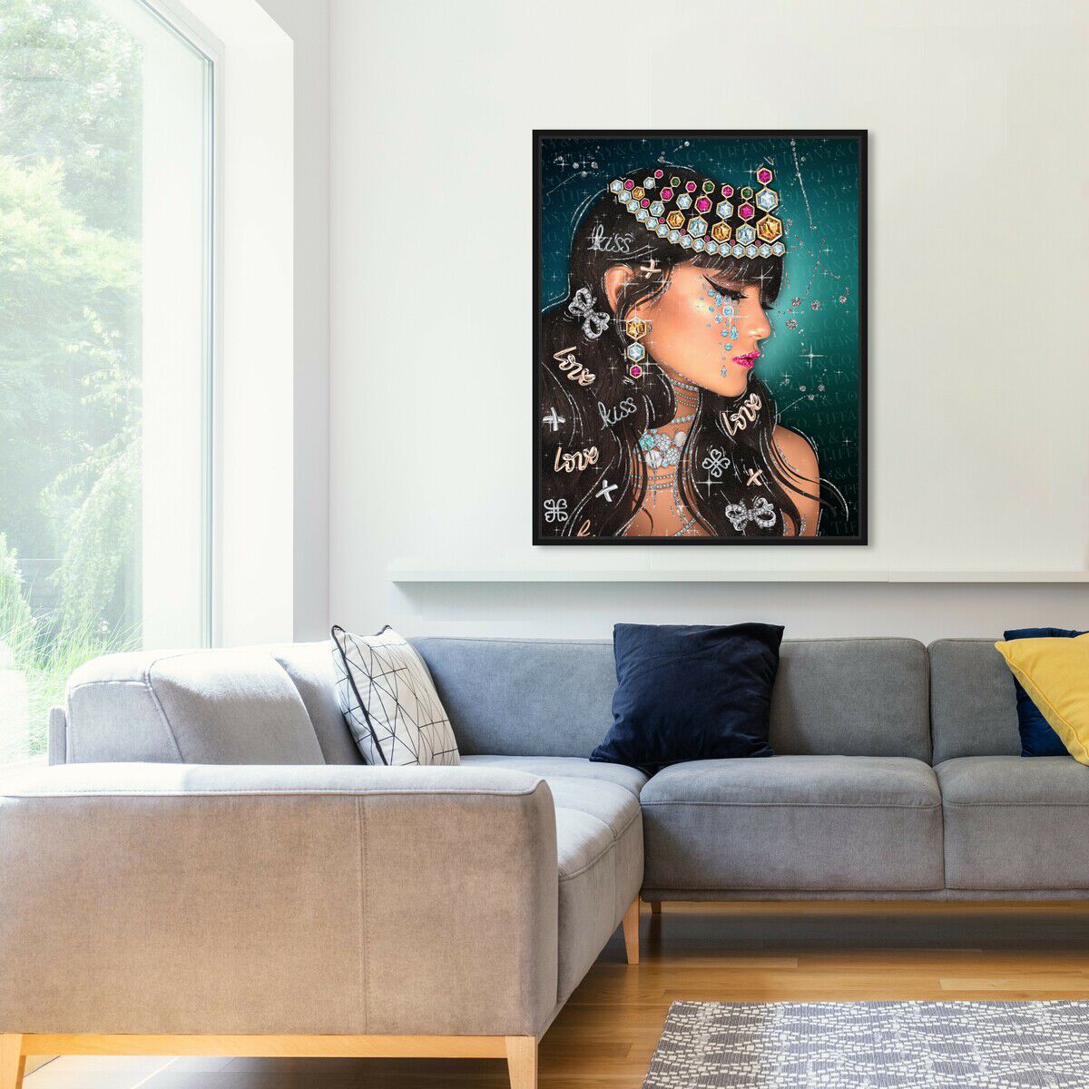 36x45/Framed Canvas/BFL
