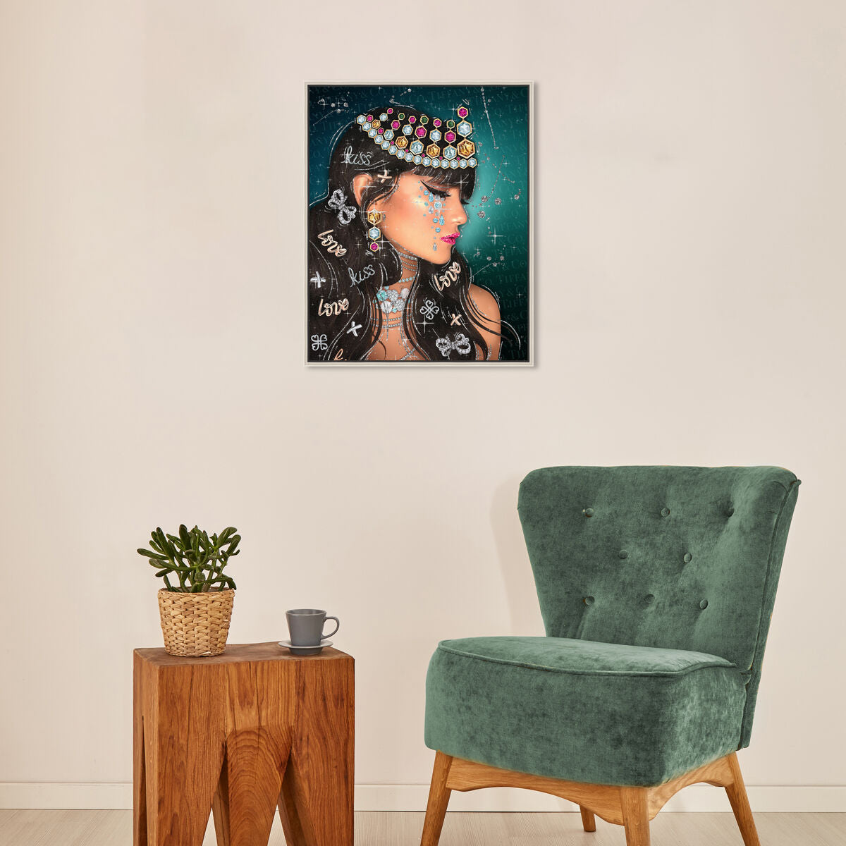 36x45/Framed Canvas/CFL
