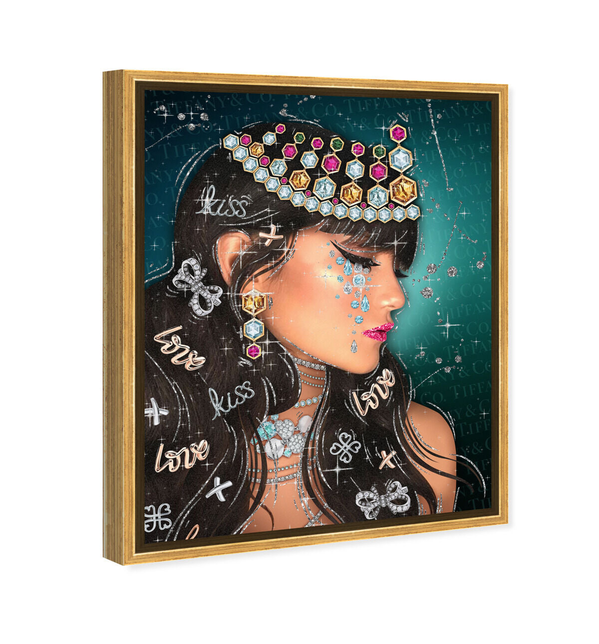 36x45/Framed Canvas/PSGLD