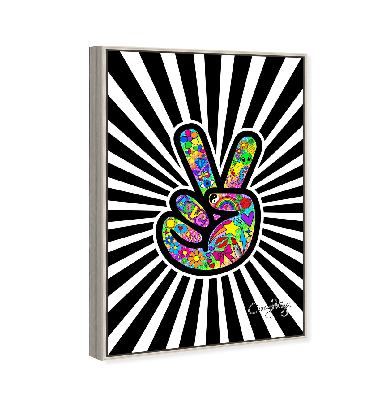 36x54/Framed Canvas/CFL