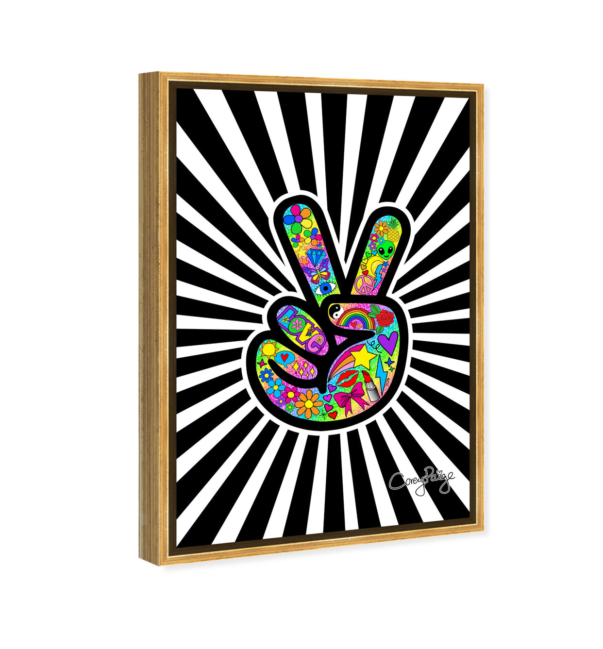 36x54/Framed Canvas/PSGLD