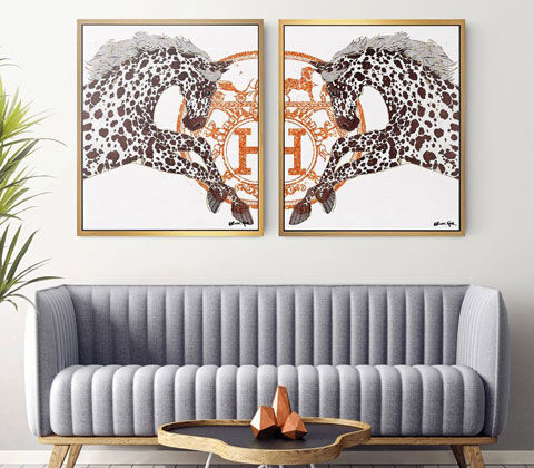 Luxury Wall Art by Room | Oliver Gal