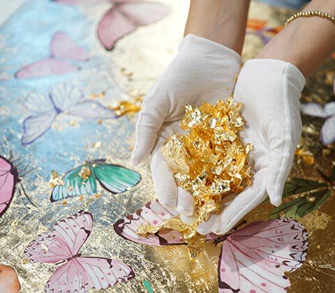 Gold Leaf Art