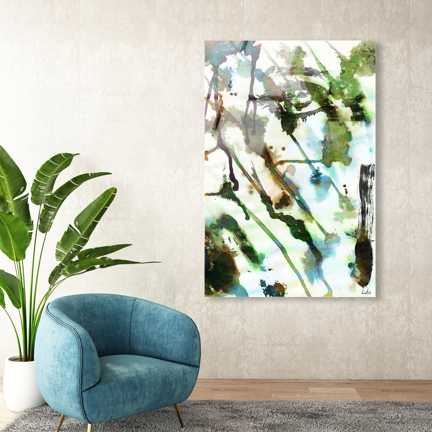 36x54/Acrylic/Unframed